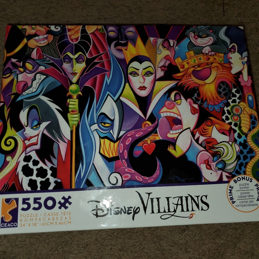 Disney Villans Puzzle